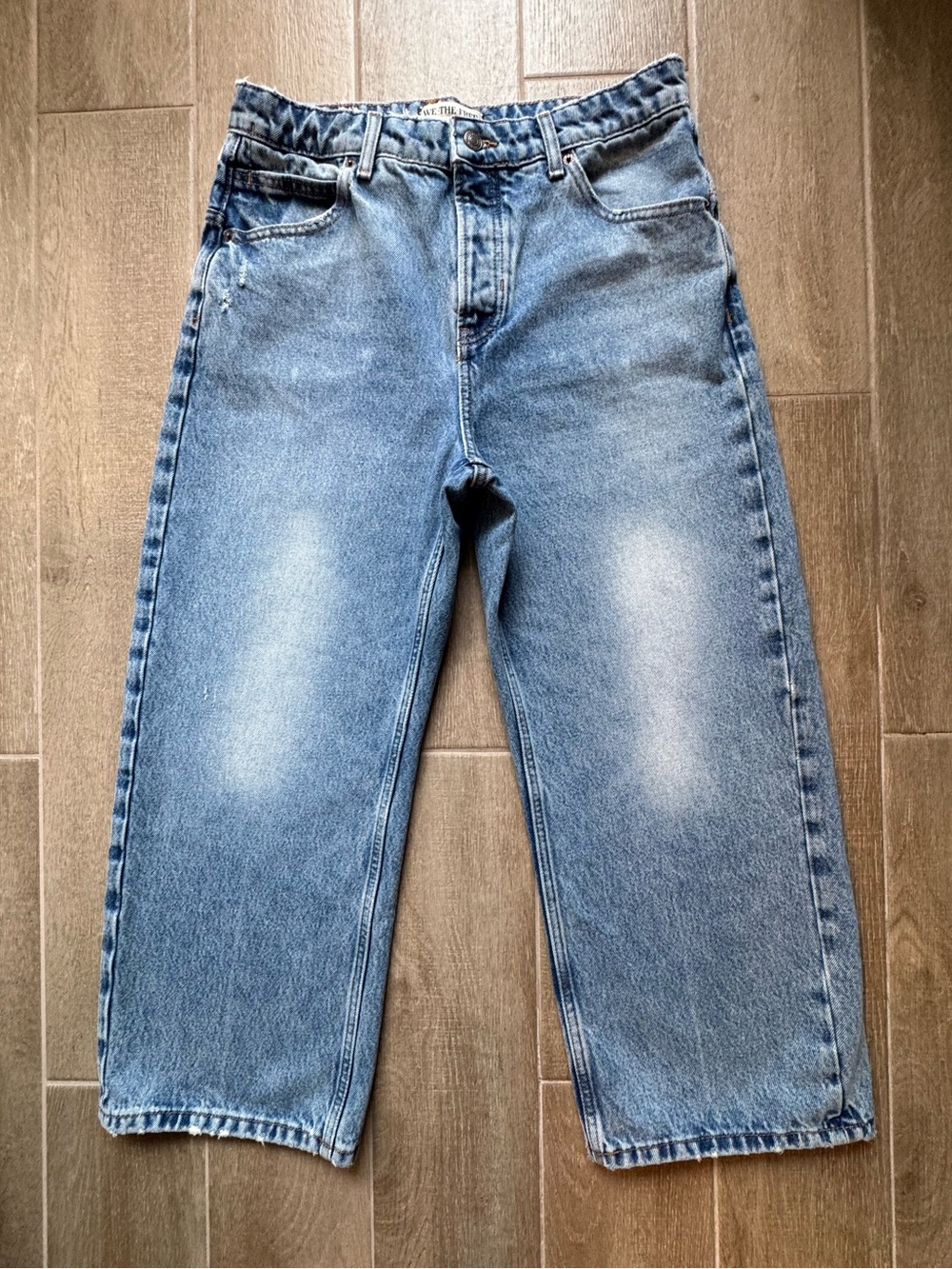 Free People Light Blue Boyfriend Jeans